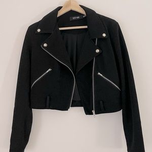 DO+BE Black Moto jacket